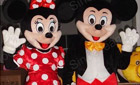 Mascottes Mickey et Mini