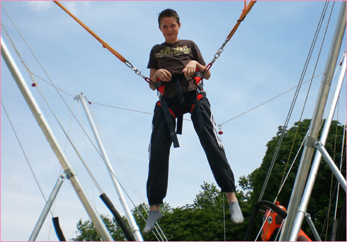 Trampoline élastique