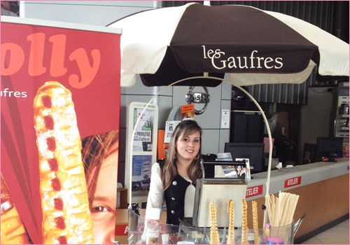 Stand de gaufres Lolly