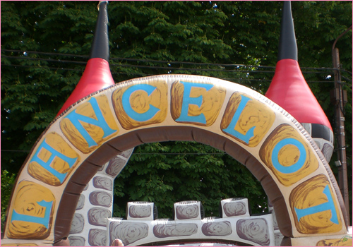 château lancelot jeu gonflable