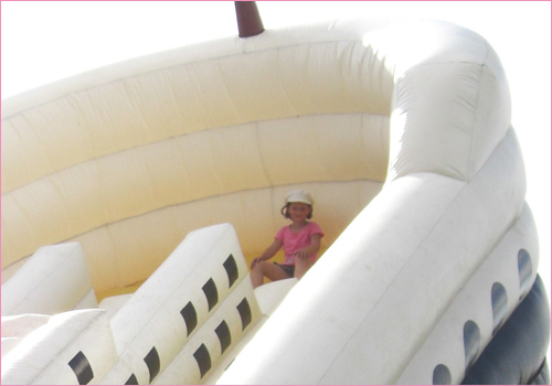 toboggan titanic jeu gonflable